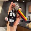 Car Remote Key Case Cover For Mercedes Benz A C E S G Class GLC CLE CLA GLB GLS W177 W205 W213 W222 X167 AMG QV2