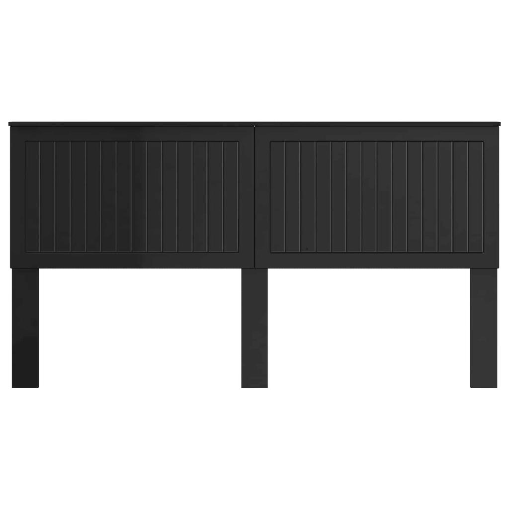 Headboard in Black Oak Effect 180 cm Particleboard