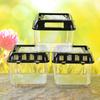 Plastic Fish Bowl Handheld Reptile Carrier Peractical Portable Fish Tank  Aquarium