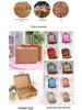 Vintage Rattan Handbag & Storage Box - Perfect for Photos, Gifts, or Organizing (Small, Medium, Large)