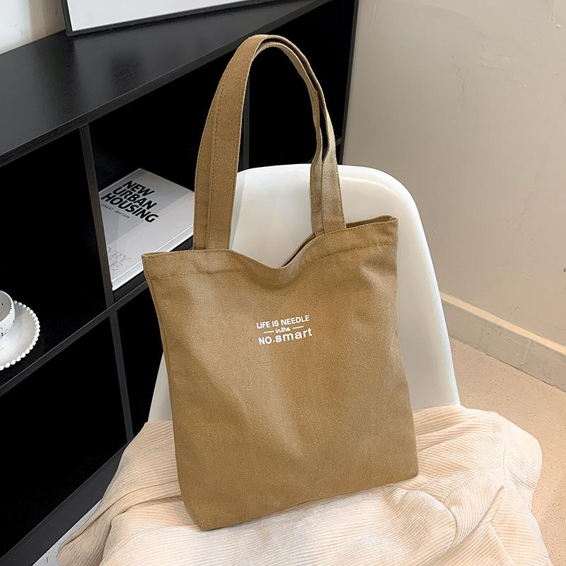 Women Canvas Tote Casual Shoulder Work Bag Large Capacity Top Handle Bag Multifunction Big Shopping Handbag