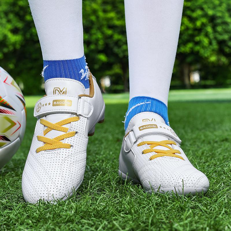 Kids Soccer Shoes Boys Football Shoes Training Artificial Captain Football Shoes Kids Football Shoes