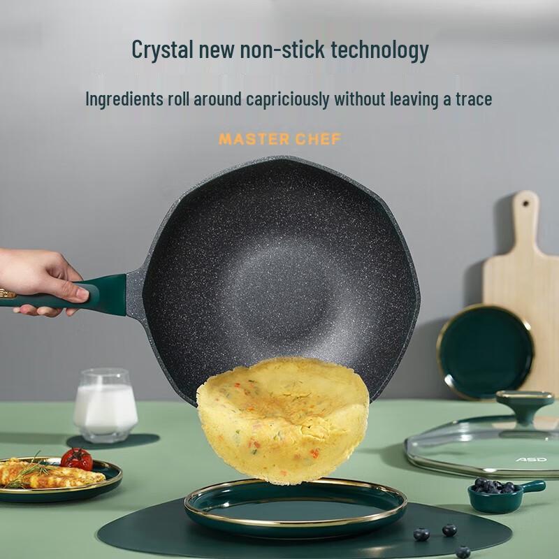 ASD Crystal Stone Non-stick Wok
