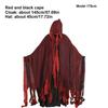 Halloween Hooded Cloak Medieval Renaissance Cape Witch Cloak Cosplay Costume Adult Ghost Cloak For Vampire Gathering