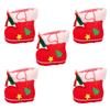 Christmas Candy Boots Bag Hanging Christmas Stockings Merry Christmas Socks Tree Hanging Fireplace Ornaments Decor