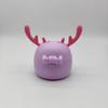 Kids Water Sippy Cup Lid Antler Creative Cartoon Baby Cups with Straws Leakproof Water Bottles Cover Outdoor Childrens Cup Lids