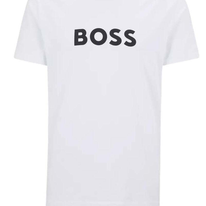 Hugo Boss logo-print cotton T-shirt 50491706-100