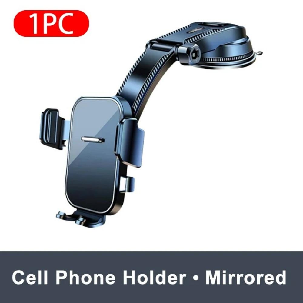Car Dashboard Phone Bracket Universal Auto Cellphone Stand for GPS Navigation Windshield Mount 161 Degree Rotation Holder