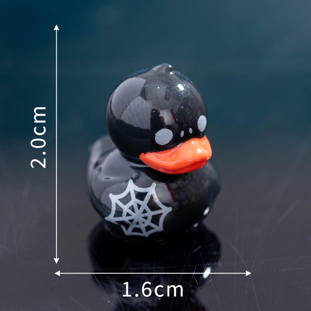Cross-border new product creativity Halloween ghost duck devil pumpkin duck DIY ornament accessories micro-landscape ornament