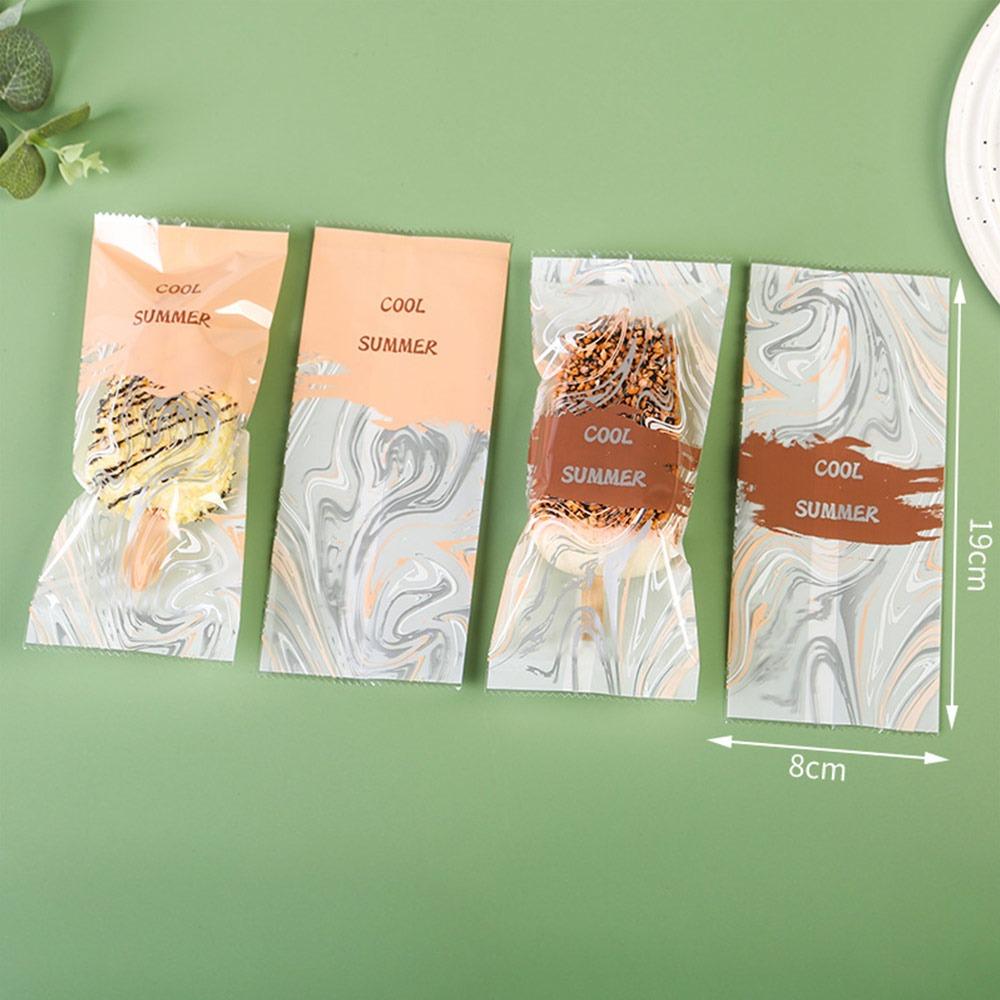 

Handmade Packaging Bag 100Pcs Ice Cream Bags Cute Storage Bag Summer Type C
