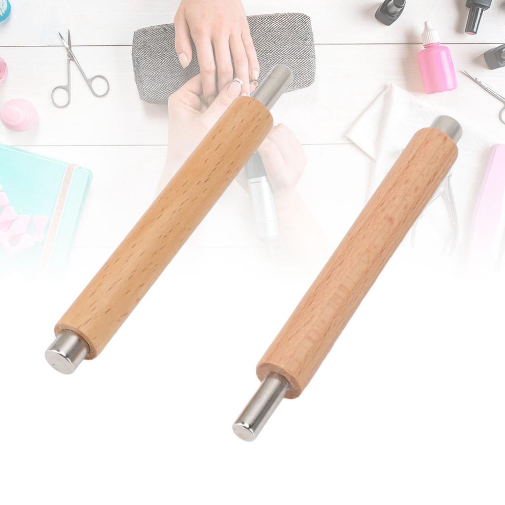 Nagel Magnetischer Stab Starker Magnetismus Professionell Tragbar Nagelkunst Magnet für Gel Nagellack 2 Stück