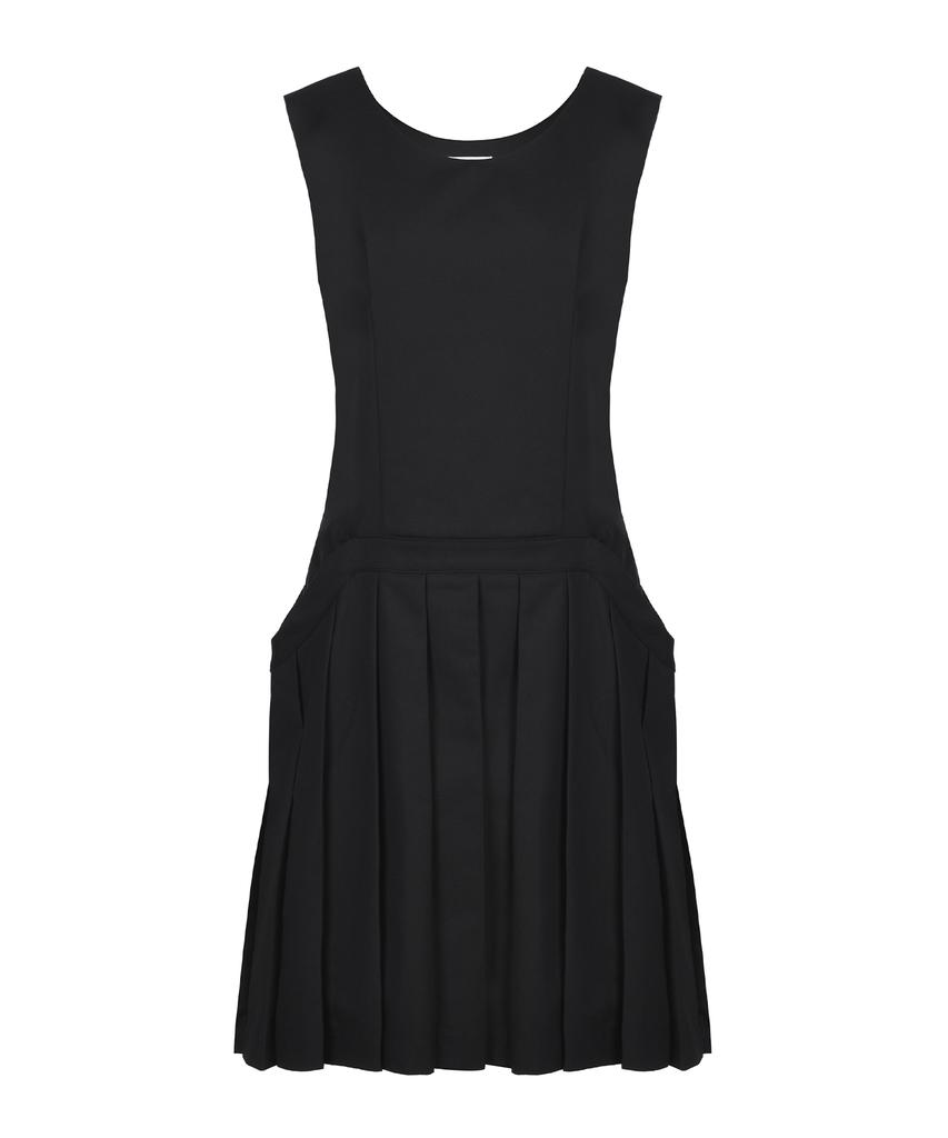 Leijeumiya Suzu Pleated Dress [Black]