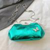 Gold Silver Party Purse Clutch Bag For Women Brand Shell Bag Handbag High Quality Pu Leather Shoulder Crossbody Bag