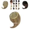 Luxurious Clip In On Womens Straight Side Bangs Fringe Hair Extension In 16 Stunning Colors