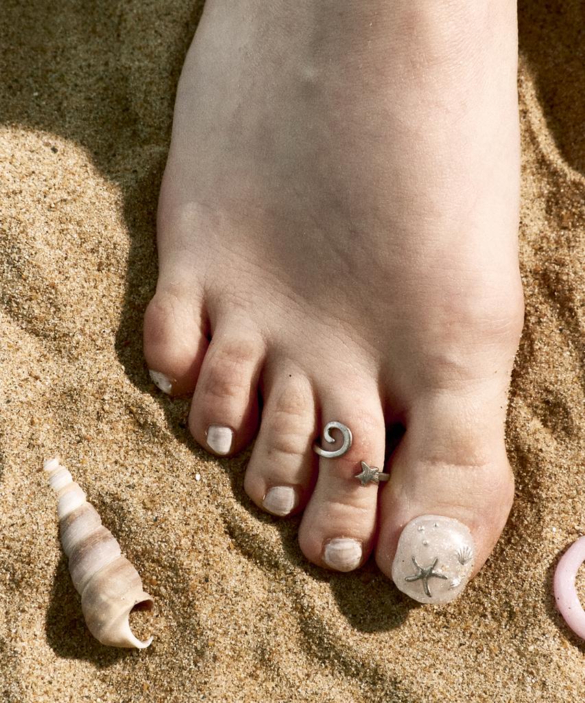 Nff Orvia Toe Ring-Silver