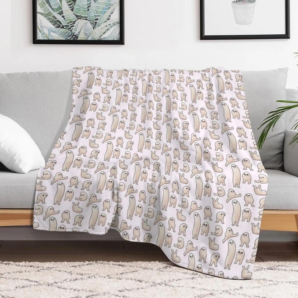 Fun Soft Eggdog Throw Blanket Modern Design Soft Blanket for Home Decor