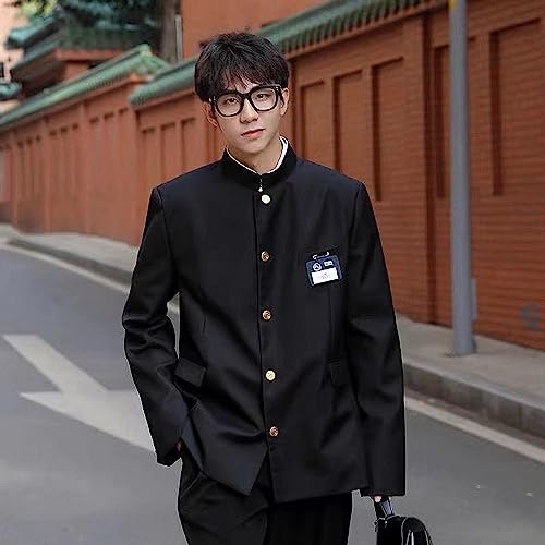 [Housaku Co., Ltd.] School Uniform Cosplay Costume for Boys, Male Crossdresser, Fancy Dress, High School Student Outfit, Cheerleading Squad, School Un