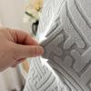 High-elastic Jacquard Dining Chair Cover Anti-slip All-inclusive Stool Slipcover Fade Resistant Dust-proof Chair Slipcovers
