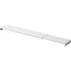 Extendable Exhaust Cover Flat Type White W44.577 X D10 X H2.5cm Plate Thin Oil Guard Extendable 2902