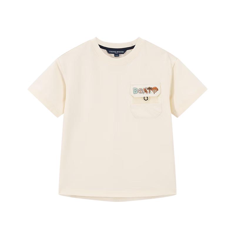 

Teenie Weenie Kids Boys Bear Solona Quick-Dry T-Shirt 140