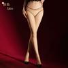 Fashion Rear Decorate Women'S Pantyhose High Elastic Oil Shiny Sheer Tights Sexy Stocking Panties 2 In 1 Woman Pantyhose