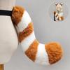 Halloween Animal Headband Red Panda Headband Masquerade Party Performance Props Red Panda Ears Tail