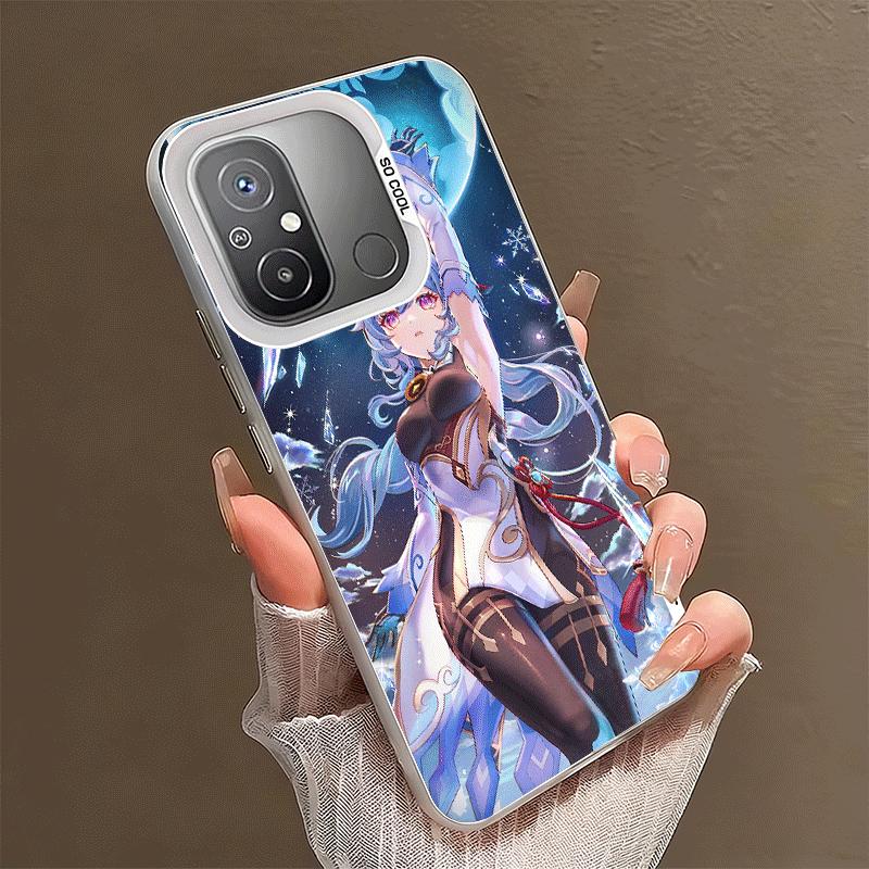 Genshin Impact Ganyu Shockproof Phone Case for Xiaomi Poco X7 X6 X5 X3 Pro F7 Ultra M8 Redmi 15C 15 14C 13C 12C 10C 13 12 10