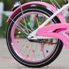 38pcs Glow-in-the-Dark Spoke Beads & Valve Caps, Glowable Star Wheel Nipples for Night Riding, Bike Wheel Decoration