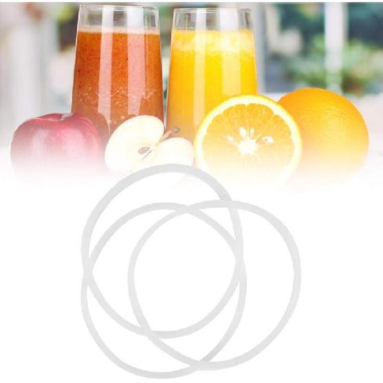 6Pcs Rubber Gasket, Silicone Replacement Gasket Seals, O-Gasket Rubber Sealing O- Gasket Replacement Juicer Blender Cross Blade (02)