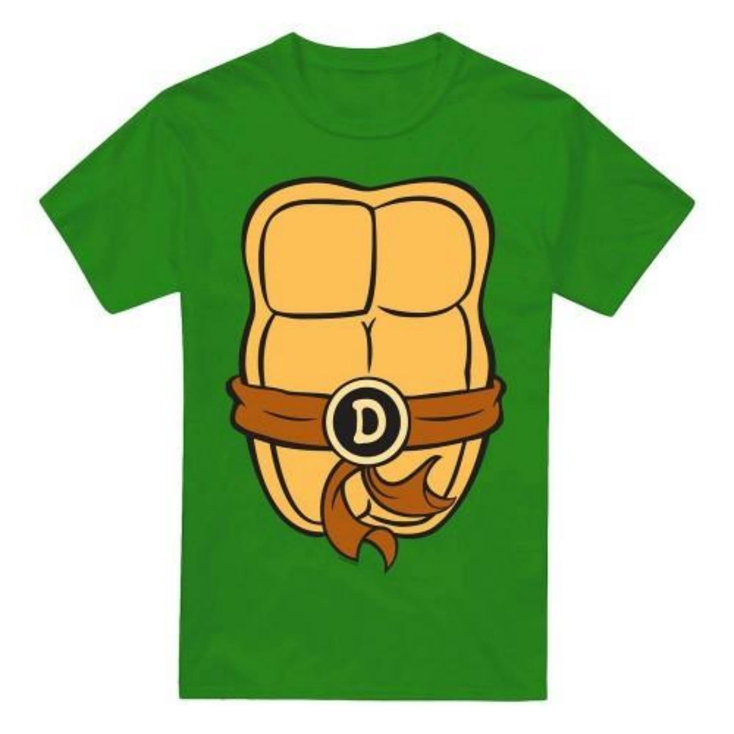 

Teenage Mutant Ninja Turtles Mens Donatello Chest T-Shirt S чёрный