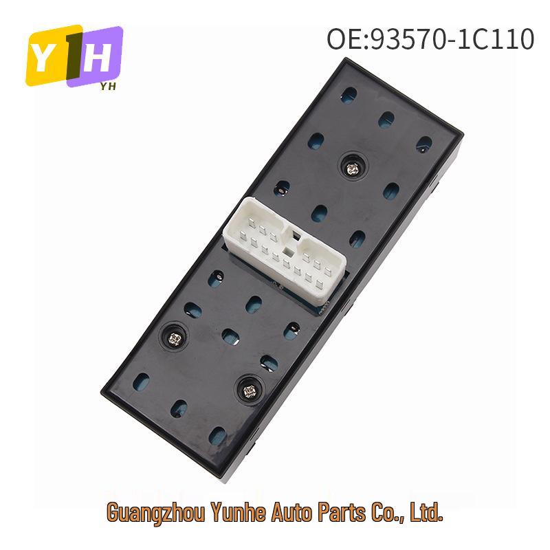Suitable for 03-10 Hyundai: 93570-1C110 Power Window Control Switch Glass Lifter