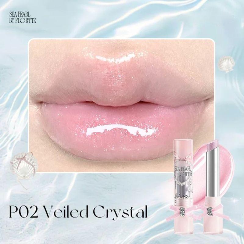 FLORTTE - Ruj Seria Perle de Mare - 8 Culori