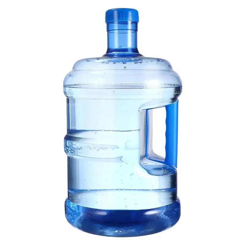 Water Bottle 5L 7.5L Portable Water Bucket Thick Mineral Water Jug Storage Bucket Dispenser Barrel for Outdoor Camping