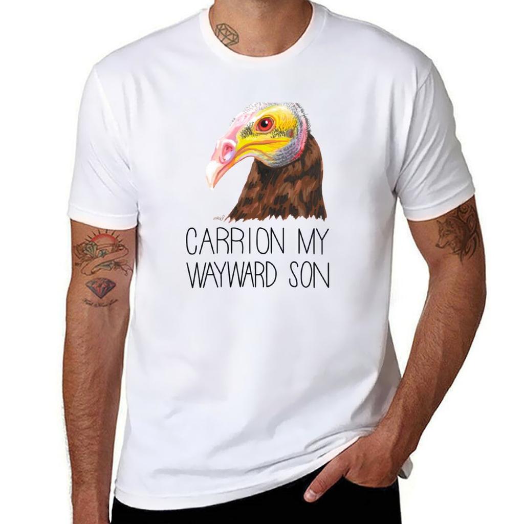 Carrion My Wayward Son (Lesser Yellowheaded Vulture Tshirt Breathable Workout Short Sleeve Top