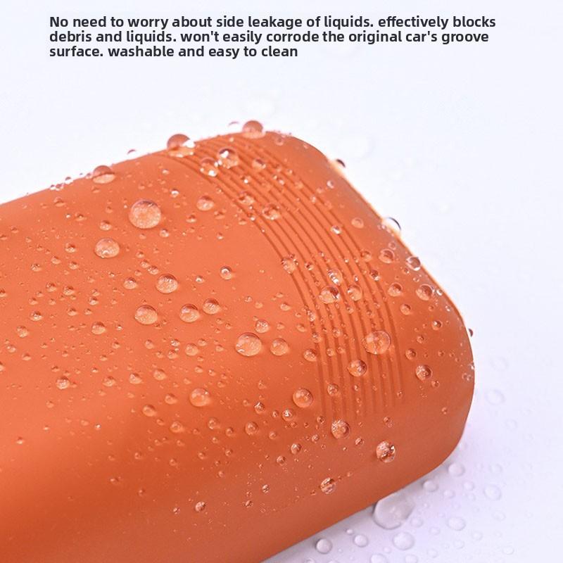 Silicone Universal Car Seat Belt Socket Protective Cover Car Safety Seat Belt Anti-Scratch Cover Button Protective Case