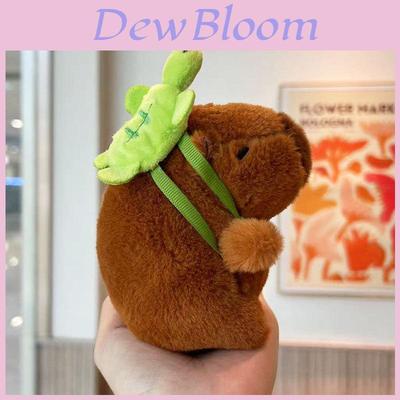 Adorable Plush Capybara Keychain Cute Cartoon Style Keyring For All Occasions