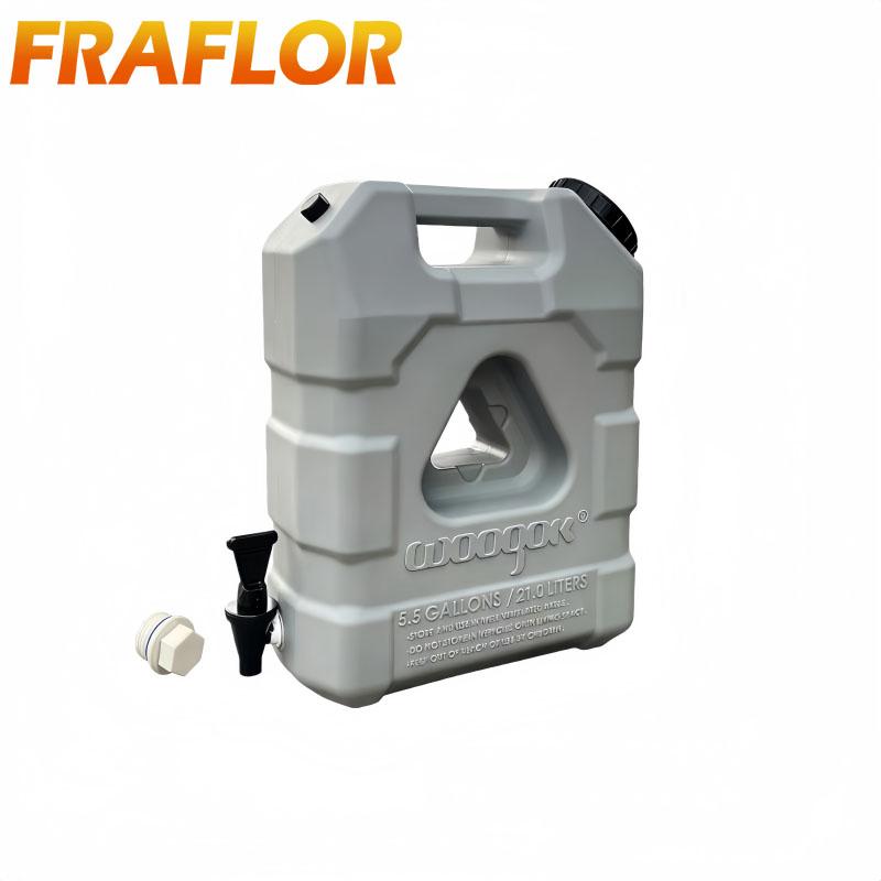 20 Liter 21L Lebensmittelgeeigneter LLDPE Frischwassertank für LKW Anhänger Wohnmobil Auto Camping Trinkwasserbehälter Wasserspeicherbox