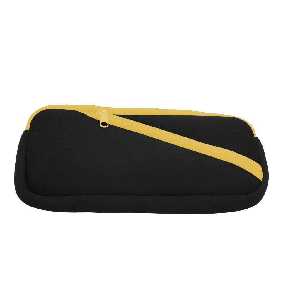 Slim Soft Pouch for Switch Lite Switch Lite (Black/Yellow) -