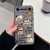 For Tecno Camon Slim CN6c / Pova Slim / Spark Slim Phone Case Playful Watercolor Cat Pattern Soft Smooth Matte Silicone Shockproof Shell For Daily Use