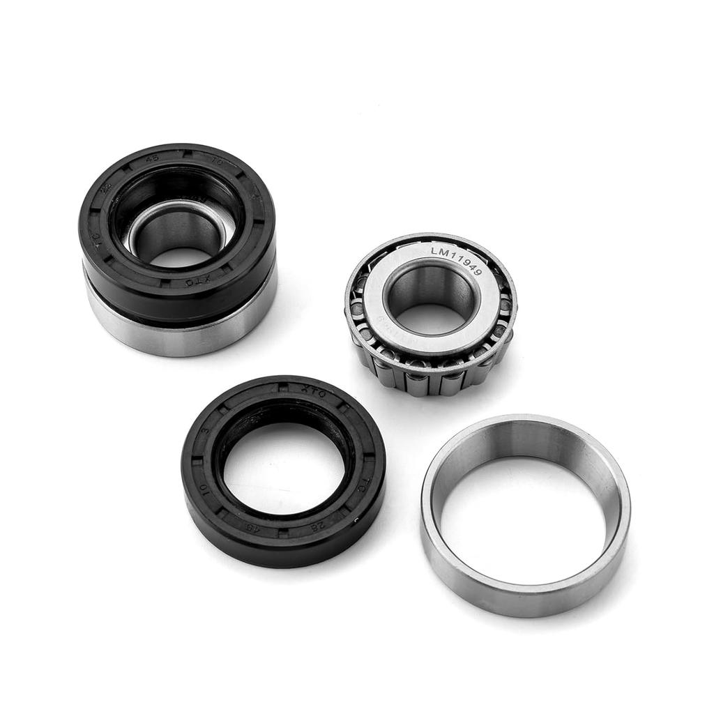 Mofun Radlager und Dichtungssatz Vorne/Hinten Kompatibel mit Harley Softail Dyna Sportster Road King Electra Glide 1973-1999, Ersetzt #9052 und