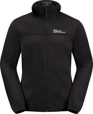 Jacke Jack Wolfskin Feldberg Hoody Herren schwarz