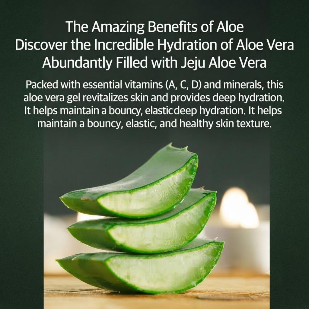 DEOPROCE Aloe Soothing Face & Body Mist 95% 410ml × 2pcs