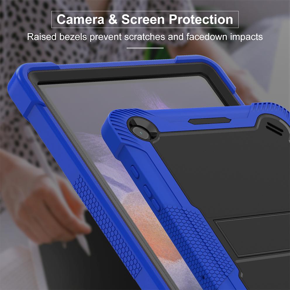 Armor Stand Case For Samsung Galaxy Tab A11 Plus SM-X230 X233 X235 SM-X236B A11+ A9+ SM-X210 SM-X216 SM-X218 Rugged Tablet Cover