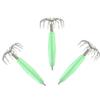 5pcs 12g 16g 25g 35g Stainless Steel Luminous Squid Hook 12 Needles Umbrella Octopus Fishhook