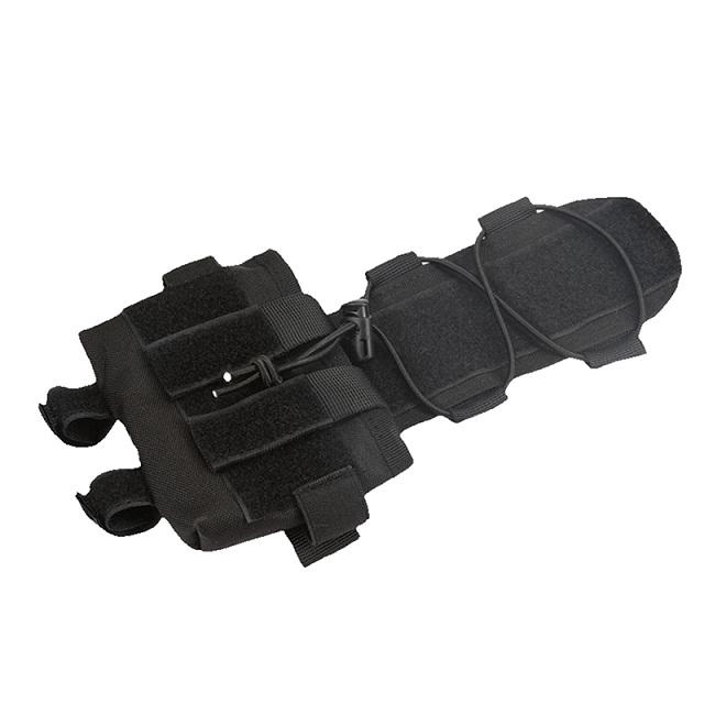 Tactical Helmet Battery Pouch MK2 Helmet Battery Pack Helmet Counterweight Pack Helmet Accessory For Airsoft Hunting Outdoor