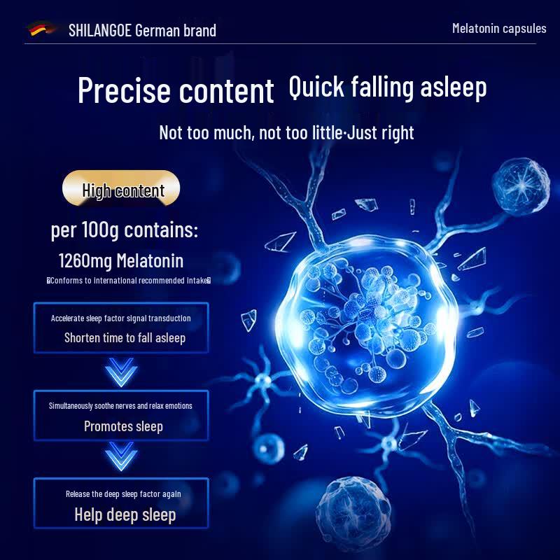Schlander Melatonin Sleep Aid Supplement
