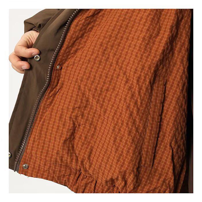 Unisex Japanese Retro Reversible Padded Stand Collar Cotton Jacket, Winter Warm, Mallard Green, Loose Fit Workwear Coat.