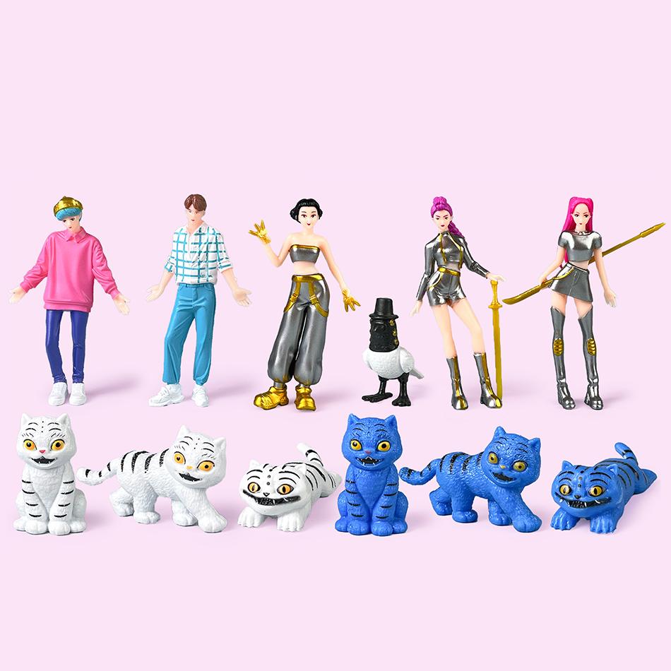 K-Pop Dämonenjäger Blind Box Teufel Saja Sammel Anime Figur Kind Party Cosplay Gaming Cartoon Huntrix Dekorative Überraschungstüte