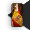 Soccer No 19 Spain Flag Football No19 Cover for OPPO A80 A40 A18 A16 A17 A15 A38 A78 A79 A54 A57 A58 A60 4G 5G Coque Phone Case