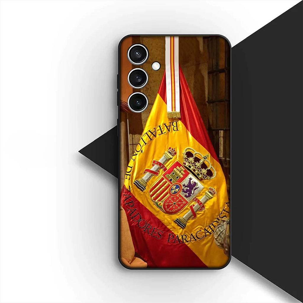 Soccer No 19 Spain Flag Football No19 Cover for OPPO A80 A40 A18 A16 A17 A15 A38 A78 A79 A54 A57 A58 A60 4G 5G Coque Phone Case